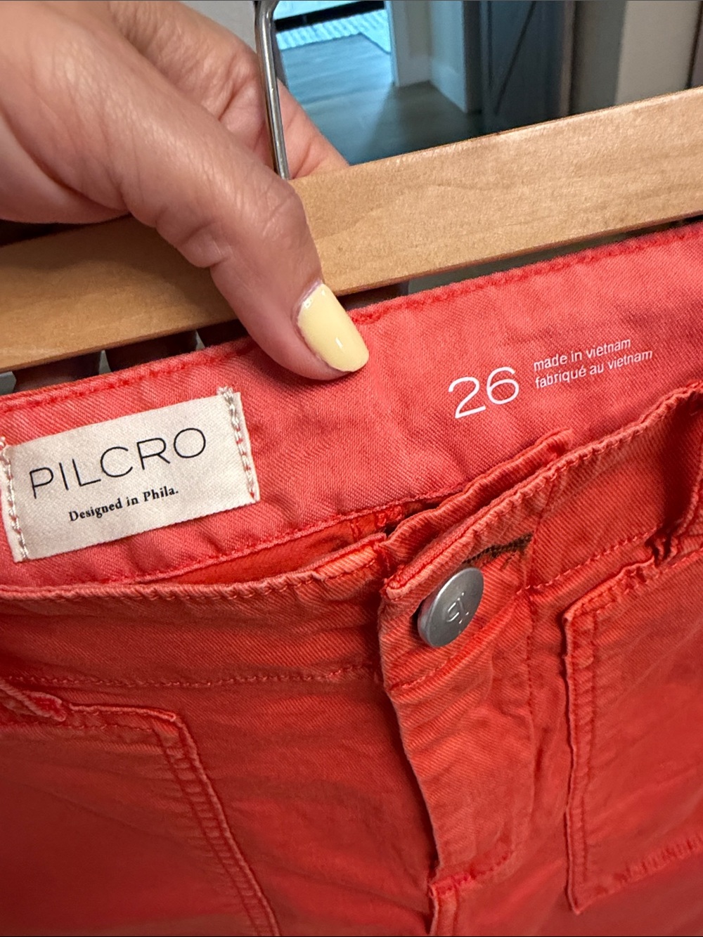 Pilcro Slim Straight Utility Pants - Picture 10 of 10